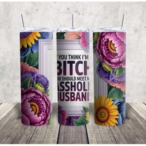Floral Insulated Tumbler